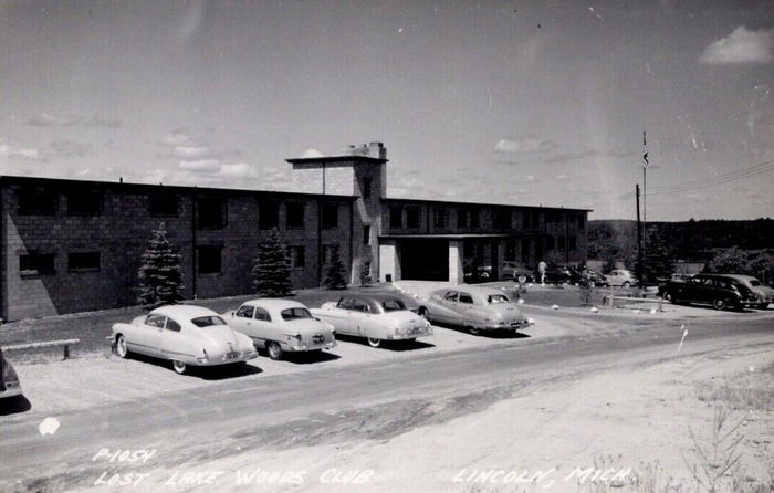 Lost Lake Woods Club - Vintage Postcard (newer photo)